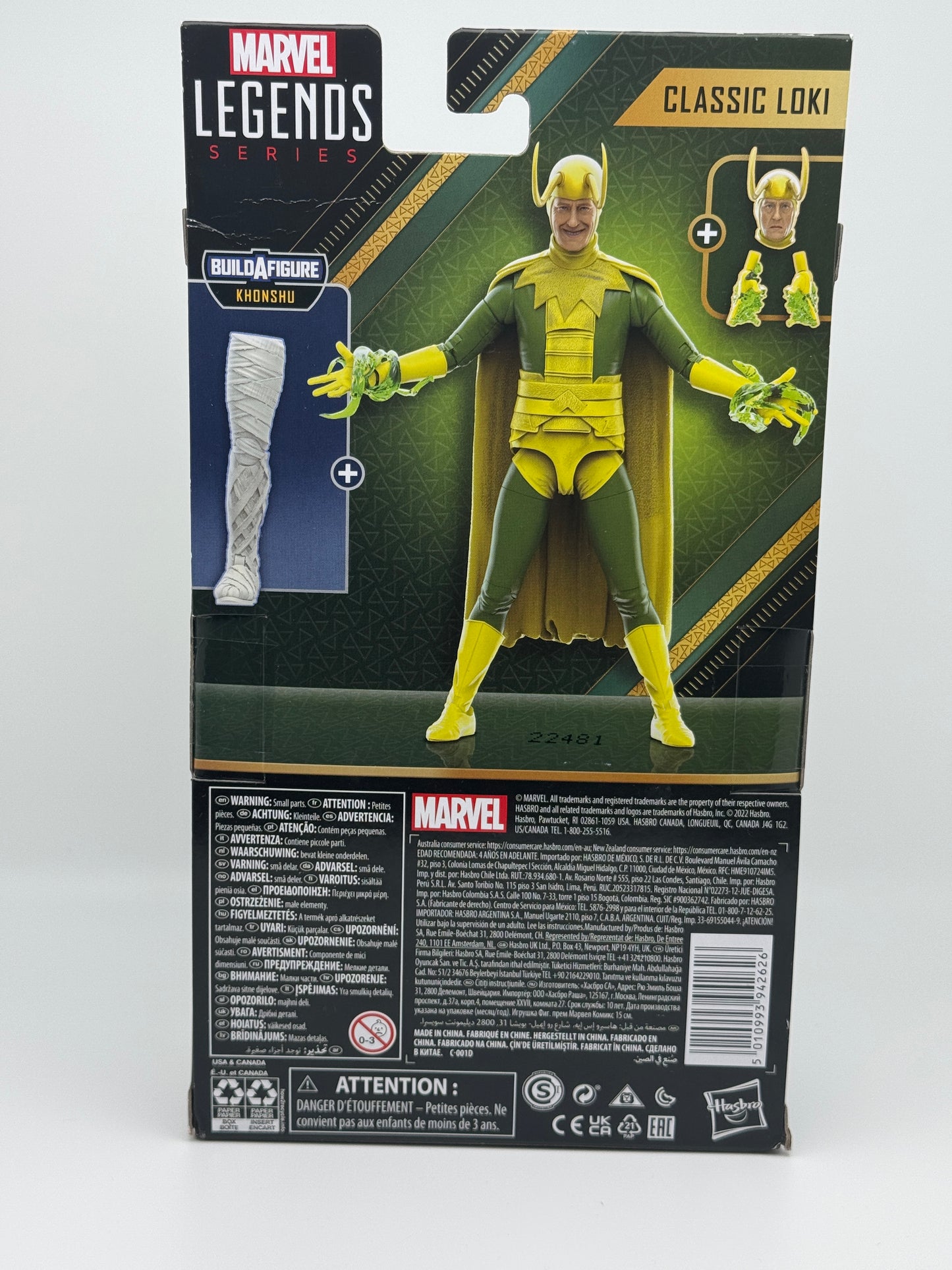 Spielfigur Marvel Legends Classic Loki